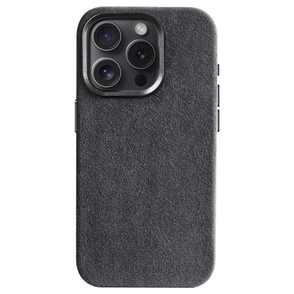 Alcanside | iPhone 15 Pro Max Alcantara Case | Space Grey