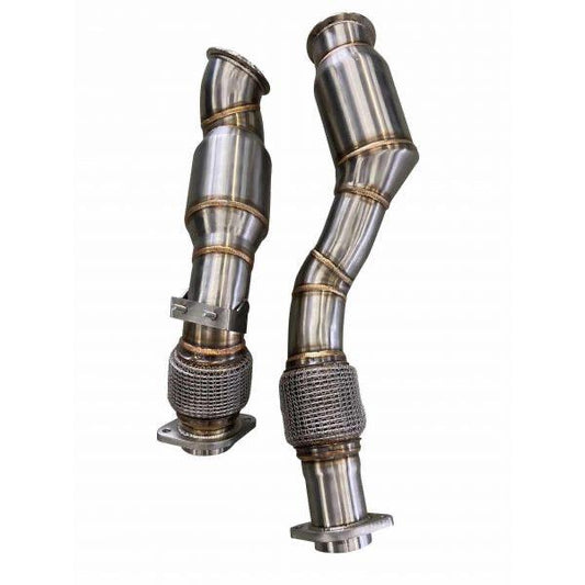 Active Autowerke S58 Sport-Cat Downpipes – BMW G8x M3/M4 view 1