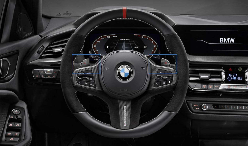 BMW M-Performance – OEM Carbon shift paddles sold by AutoTopNL