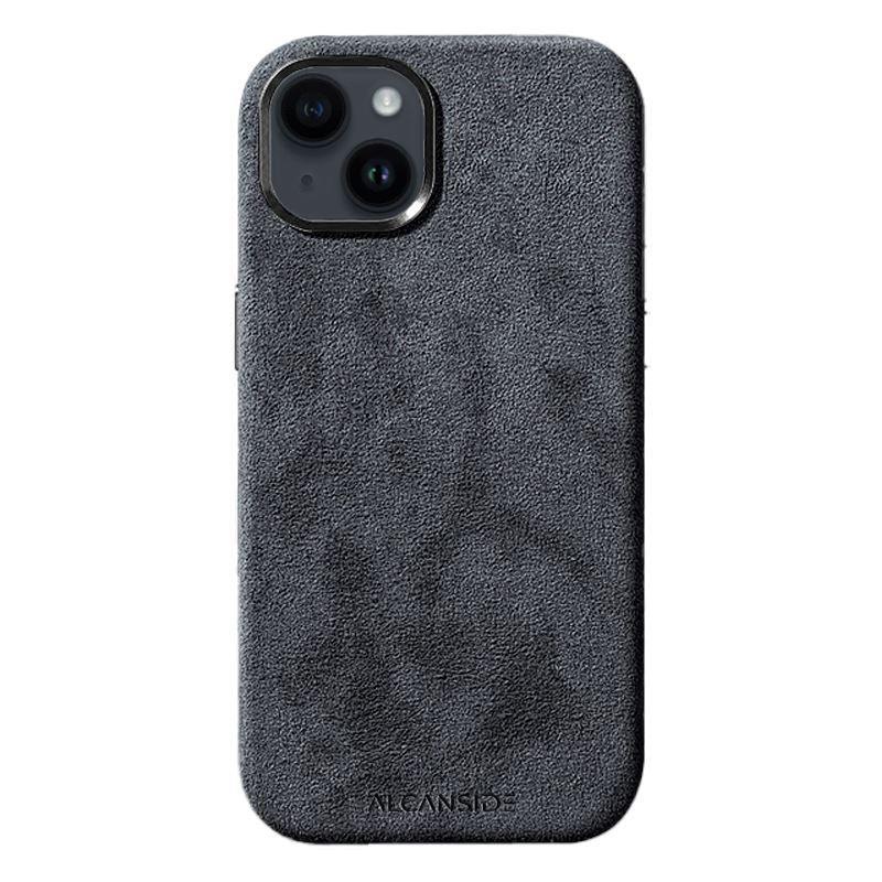 Alcanside | iPhone 14 Alcantara Case | Space Grey