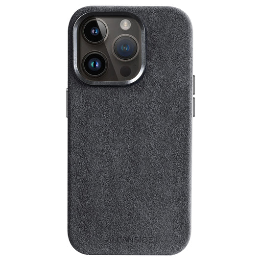 Alcanside | iPhone 14 Pro Max Alcantara Case | Space Grey