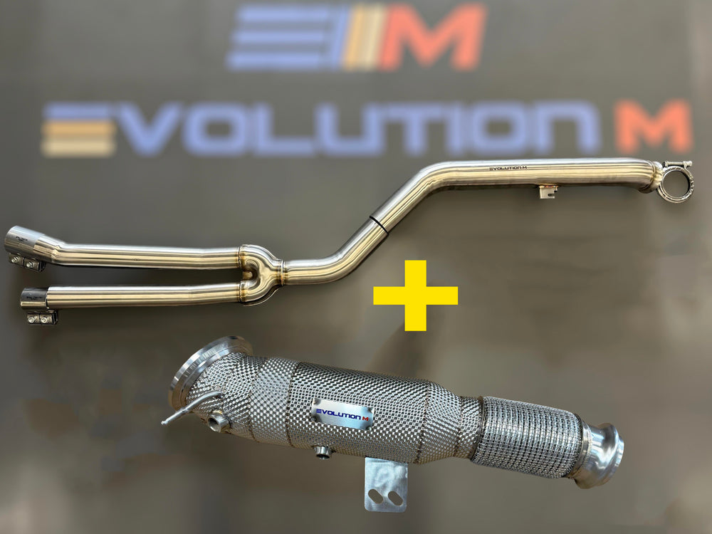 EVOLUTION M – BMW G2x M340i / M440i Stage 2 Package (Midpipe + Downpipe) sold by AutoTopNL