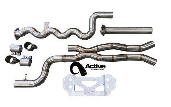 Active Autowerke BMW G8x equal-length midpipe
